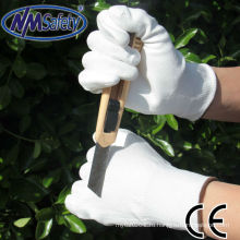 NMSAFETY Cut устойчивостью PU пользы раковины на порезостойкие перчатки лайнера